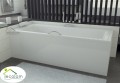Badewanne Rechteck Talia Premium 160x75 cm Kopfstütze und Handgriffe
