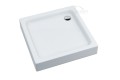 Duschkabine Dusche Viereck Klarglas 90 x 90 x 190 cm Stylio+ Duschwanne Grando Plus 90 x 90 cm