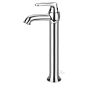 Waschtischarmatur für Waschschale Aufsatzbecken Armatur hoch Retro Art Deco Chrom