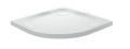 Duschwanne Viertelkreis New Style flach 90 x 90 x 5,5 x 3 cm R=55 Ablauf Silikon GRATIS