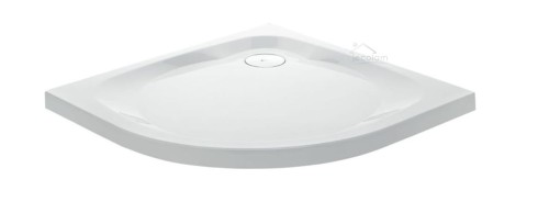 Duschwanne Viertelkreis New Style flach 90 x 90 x 5,5 x 3 cm R=55 Ablauf Silikon GRATIS