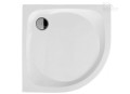 Duschwanne Viertelkreis New Style flach 90 x 90 x 5,5 x 3 cm R=55 Ablauf Silikon GRATIS