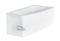 Badewanne Eckbadewanne Luna 150x80 cm rechts