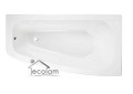 Badewanne Eckbadewanne Luna 150x80 cm rechts