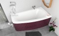 Badewanne Eckbadewanne Luna 150x80 cm rechts