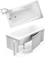 Badewanne Rechteck ZEN 190x90 cm