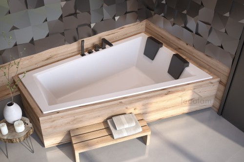 Badewanne Eckbadewanne Intima Duo Slim 180 x 125 cm rechts