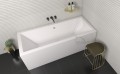 Badewanne Rechteck Quadro 175 x 80 cm (id: 232)