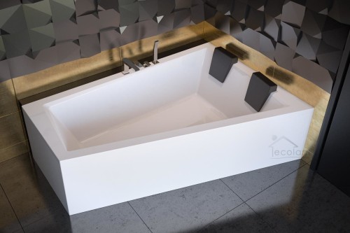 Badewanne Eckbadewanne Intima Duo 170 x 125 cm rechts optional Kopfstütze