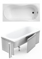 Badewanne Rechteck 140x70 cm Gracja