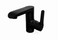 Waschtischarmatur Einhebelmischer Waschbeckenarmatur Wasserhahn schwarz black matt YO