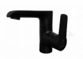 Waschtischarmatur Einhebelmischer Waschbeckenarmatur Wasserhahn schwarz black matt YO