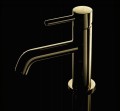 Waschtischarmatur Einhebelmischer Waschbecken Wasserhahn Armatur Bad Y gold golden