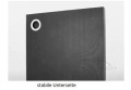Duschwanne Viertelkreis Omega black 80x80 x5 flach R55 Stein Effekt schwarz