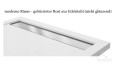 Duschwanne Duschtasse West 120x100 cm flach Rinne black Stein Effekt schwarz