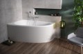 Badewanne Eckwanne Joanna 160x95 cm links