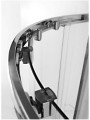 Duschkabine Dusche Viertelkreis transparent Klarglas 90 x 90 x 185 cm R55 Funkia