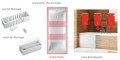 Badewanne Rechteck Comfprt Plus 170x75 cm Acryl