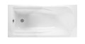 Badewanne Rechteck Comfort Plus 170x75 cm Acryl