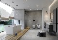 reistehende Badewanne Standbadewanne Rechteck Acryl 162 x 72 cm Click Clack Crea