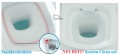 WC Toilette hängend City Spülrandlos CLEAN ON Tiefspüler Soft Close