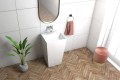 Freistehendes Standwaschbecken Vera Waschtischsäule Design Lux Schick Breite 50 cm