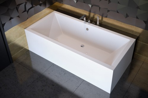 Badewanne Rechteck Quadro 190 x 90 cm (id: 916)