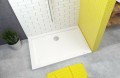 Duschwanne Rechteck flach Acryl 120 x 80 x 5,5 x 3 cm Alpina (id: 1075)