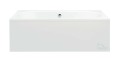 Badewanne Rechteck Vitae 160 x 75 cm + Ablage Bambus (id: 1087)