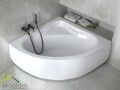 Badewanne Eckwanne Mia 120x120 cm
