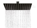 Set Duschsystem Unterputz Regendusche Armatur Brause schwarz matt Siros10 BLACK (id: 1096)