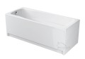 Badewanne Rechteck Acryl 160x70 cm Lana (id: 1126)