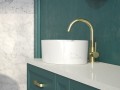 Aufsatzwaschbecken Uniqa 46 cm Waschschale weiß oval (id: 1146)