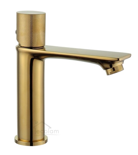 Waschtischarmatur Wasserhahn Armatur Badarmatur Sovo golden Design modern   ECOLAM.DE  | Hochwertige Waschtischarmaturen fr Ihr Badezimmer
