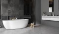 Badewannenarmatur Wannenrandarmatur Wasserfall Kaskade Armatur 3 Loch Riven gold
