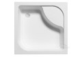 Duschwanne Viereck tief 90 x 90 x 24 x 36 cm Tiko Siphon Click Clack