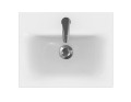Badmöbel Waschtisch Waschbecken Moduo 50 cm + Schrank Soft Close optional: Click Clack Siphon