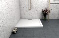 Duschwanne Viereck mit Abdeckplatte 80 x 80 x 4,5 cm Axim flach