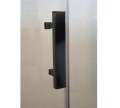 Duschkabine Duschabtrennung Manhattan schwarz 90x90x195 cm black (id: 1243)