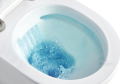 SET hänge Toilette weiß Wand WC Tiefspül + Vorwandelement Cersanit Brava RIMLESS Clean on spüllrandlos + WC-Sitz Slim Soft Close