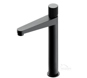hohe Waschtischarmatur Wasserhahn Armatur Badarmatur Contour Anthrazit gebürstet Modern Design hoch