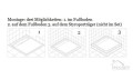 Duschwanne Viertelkreis Vexo 90x90 cm R55 flach slim Stone Stein Effect