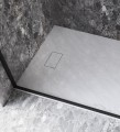 Duschwanne Viereck Vexo 90x90 cm flach slim Stone Stein Effect