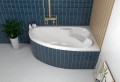 Badewanne Eckwanne Standard 130x85 cm rechts