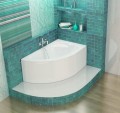Badewanne Eckwanne Standard 130x85 cm rechts