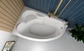 Badewanne Eckwanne Standard 130x85 cm links