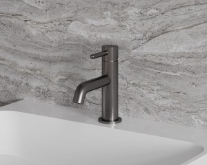Waschtischarmatur Einhebelmischer Waschbecken Armatur Y Graphit
