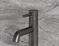 hohe Waschtischarmatur Einhebelmischer Wasserhahn Armatur Y Graphit hoch (id: 1345)