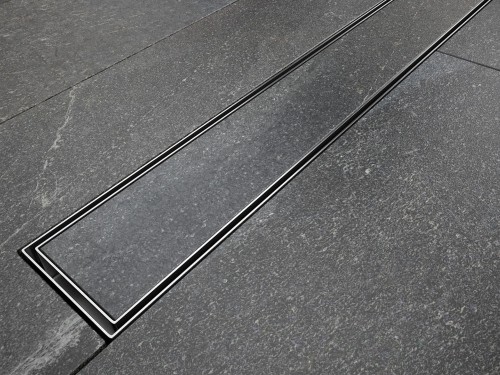 Duschrinne Bodenablauf Edelstahl – Flach, 85 Cm, Wandmontiert, Für Barrierefreie Duschen, DN 40/50 Mm