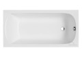 Badewanne Rechteck Einbauwanne Classic Slim 170x70 cm Acryl optional Styroporverkleidung Wannenträger (id: 1361)